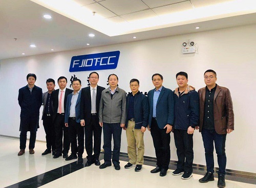 福建省工商联调研组莅临厦门火炬物联网专业孵化器参观指导